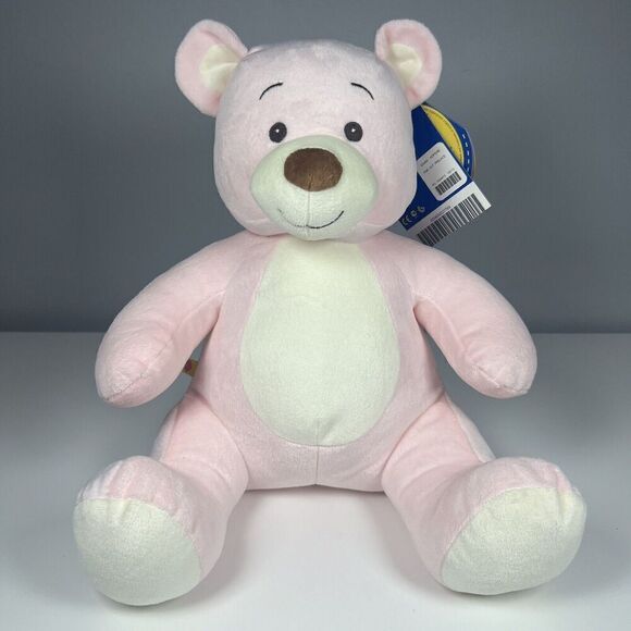Rare NWT Build-A-Bear Pink & White Hug A Cub Asthma and Allergy Friendly Plush - Picture 1 of 9